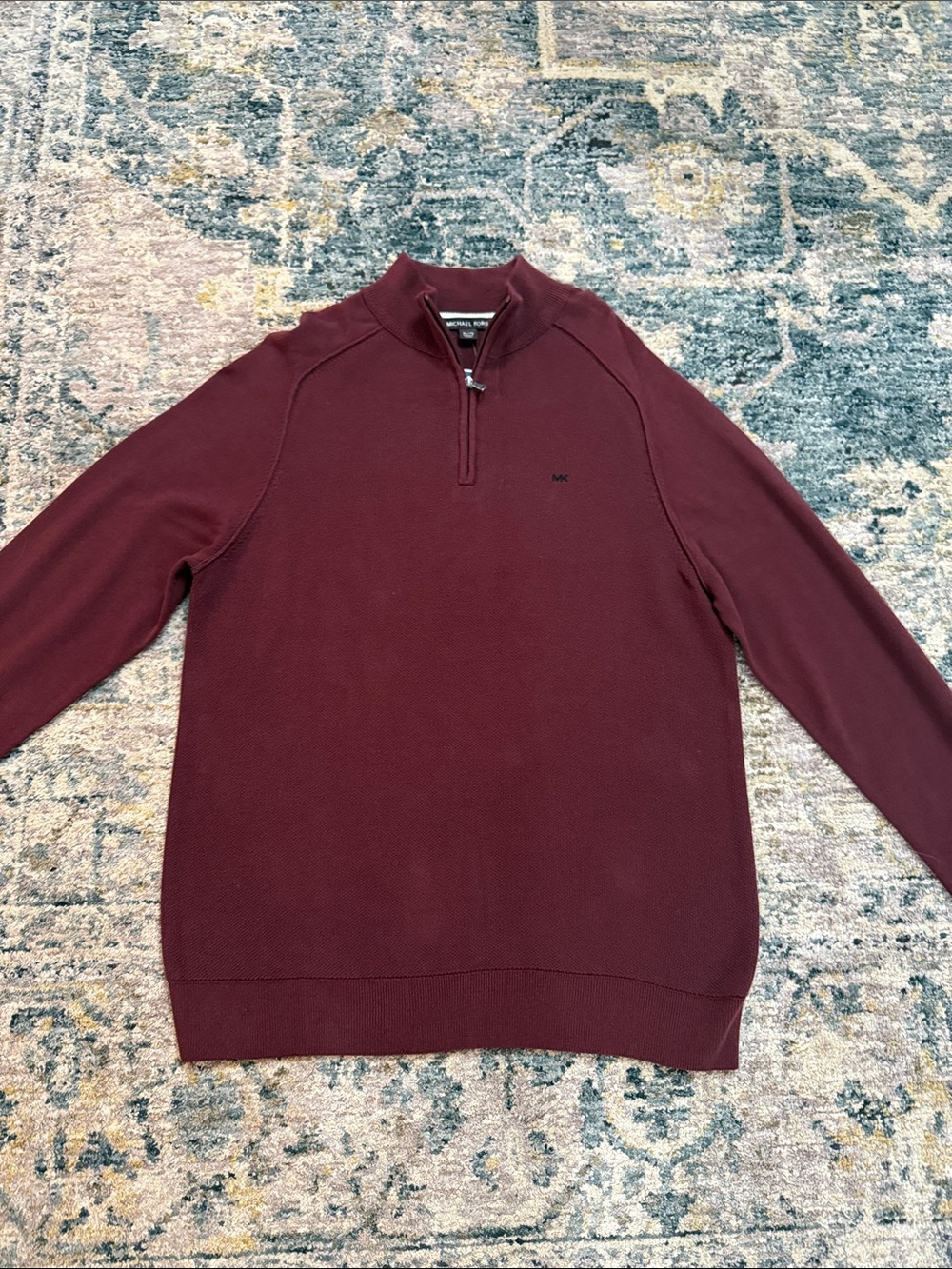 NWT Michael Kors Men’s Quarter-Zip Sweater